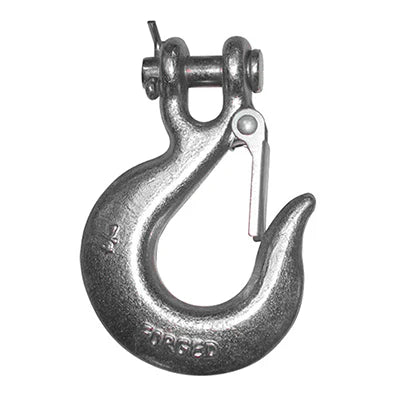 Clevis Hook 1/4" with Clip