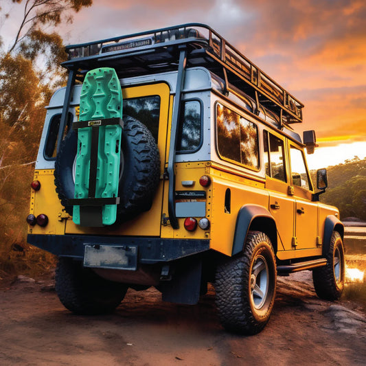 REAR WHEEL MOUNT RECOVERY BOARD HOLDER