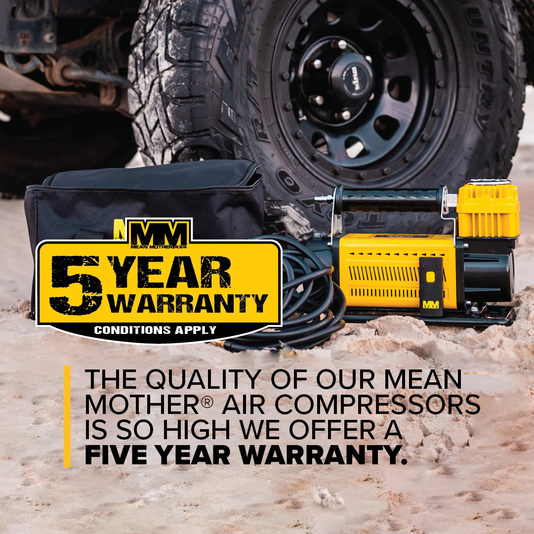 MEAN MOTHER® ADVENTURER 4 - 180LPM AIR COMPRESSOR WITH WIRELESS REMOTE CONTROL