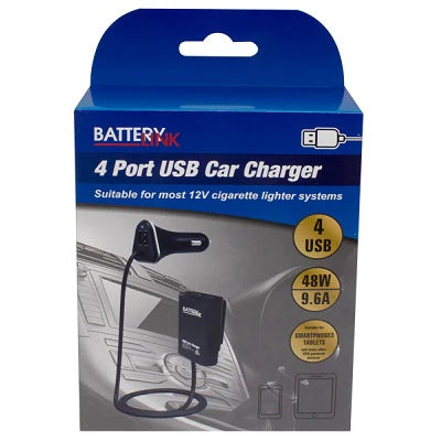 USB Car Charger | 4 Port