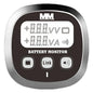 Battery Monitor with Isolator Control 12v